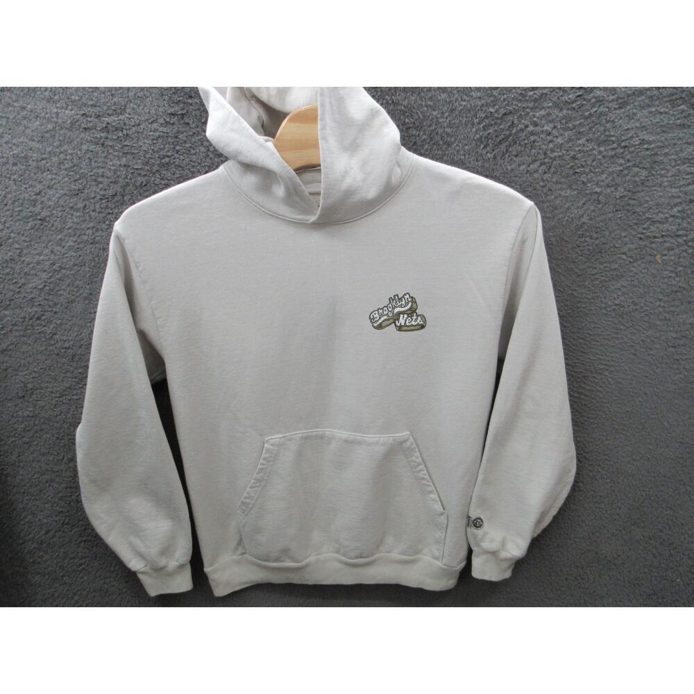 BROOKLYN NETS Undrcrwn Kari Cruz Collab Men's Large Hoodie Sweatshirt